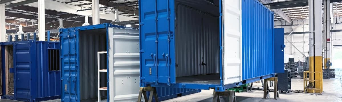 Conexwest yard and containers