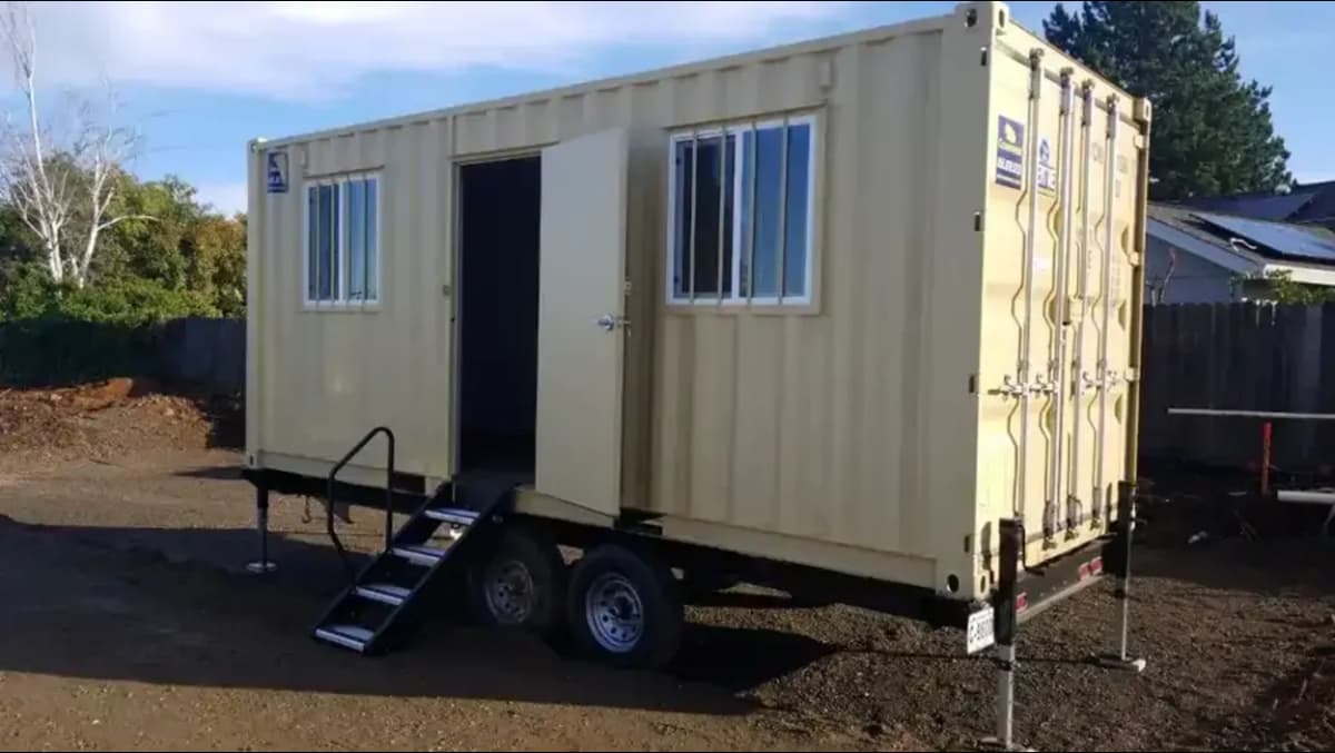 mobile office, hazmat, and flat-rack