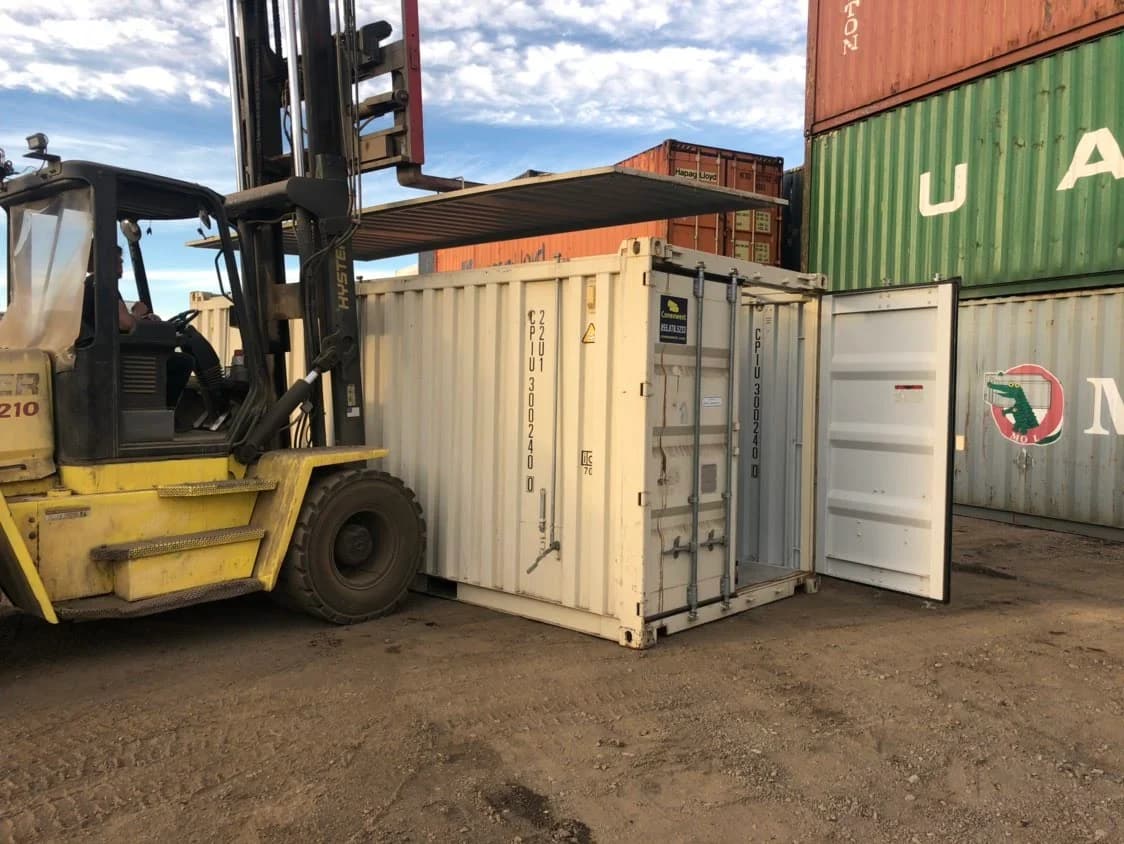 20 FT open top hard roof shipping container