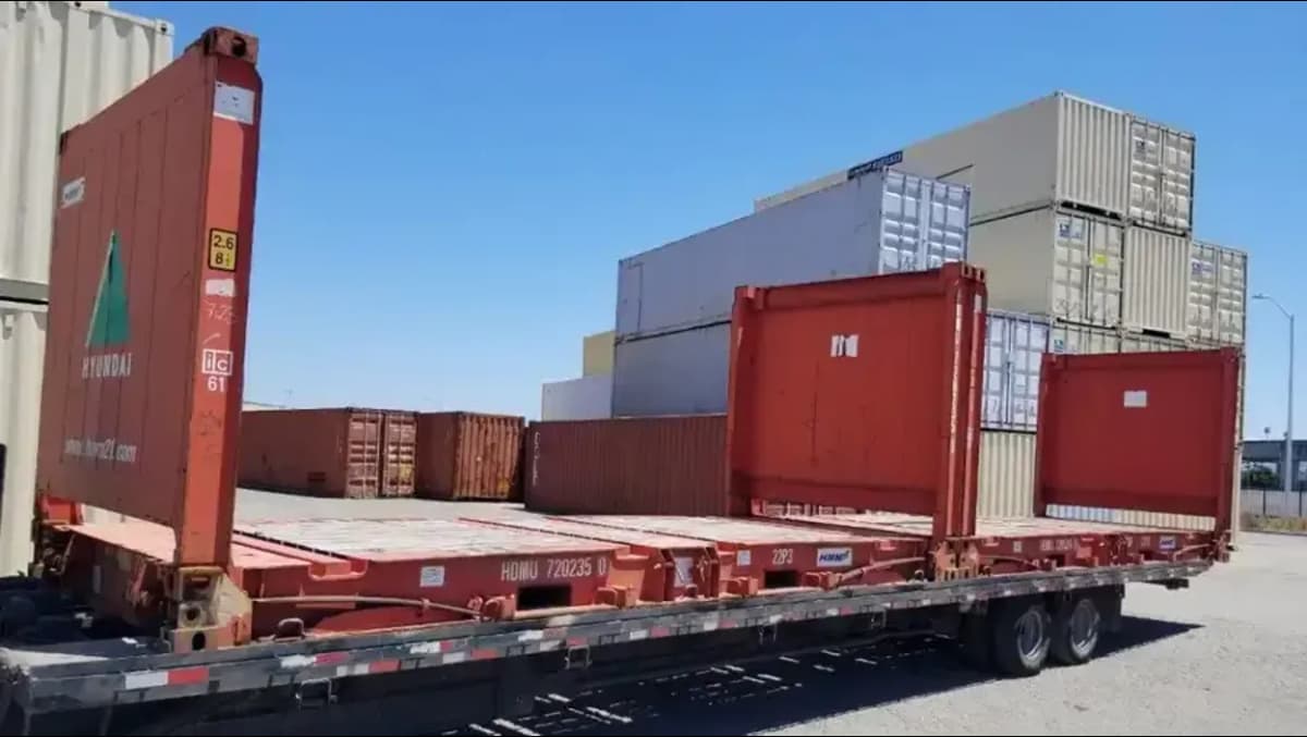 open-top containers