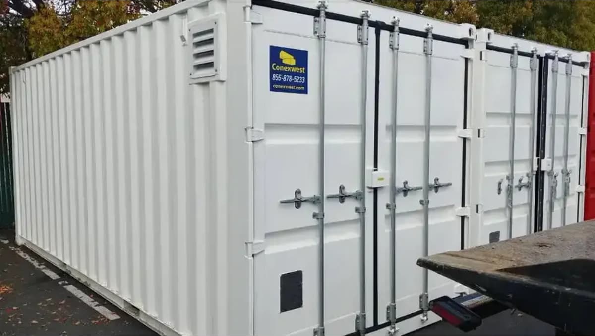 shipping container rain