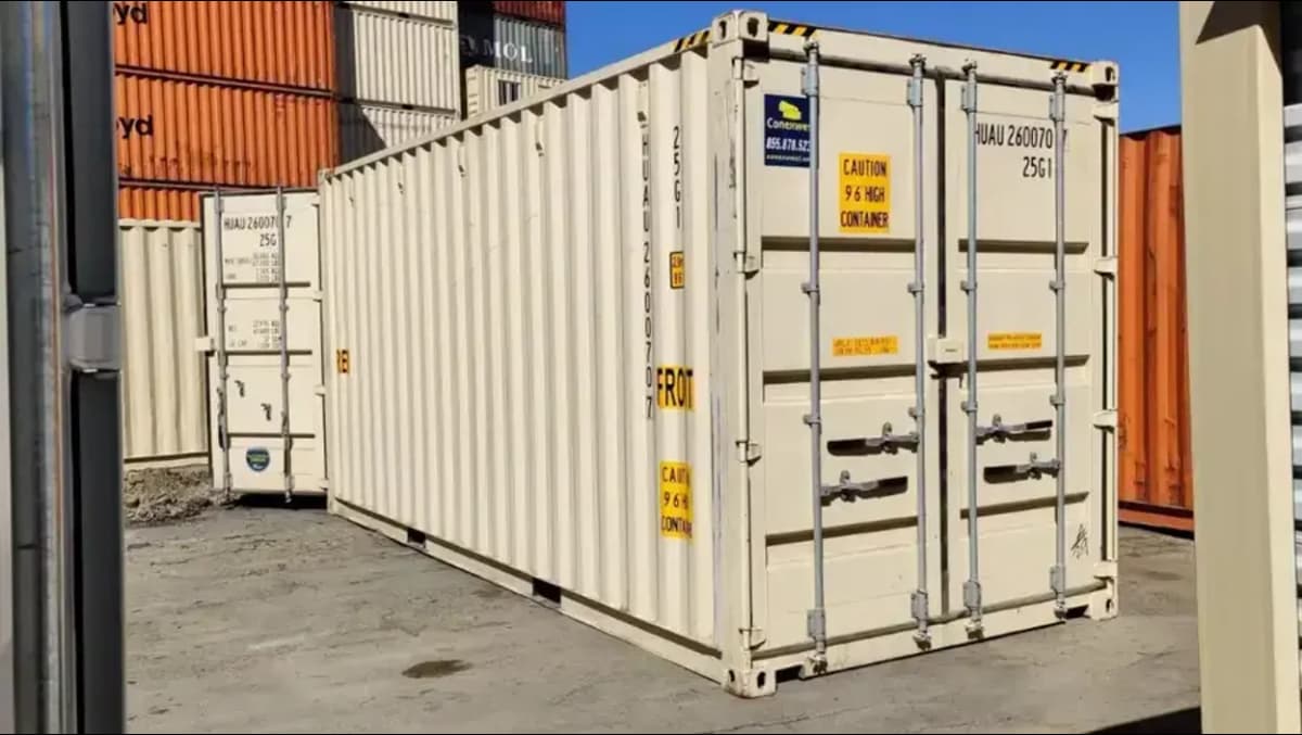 shipping container