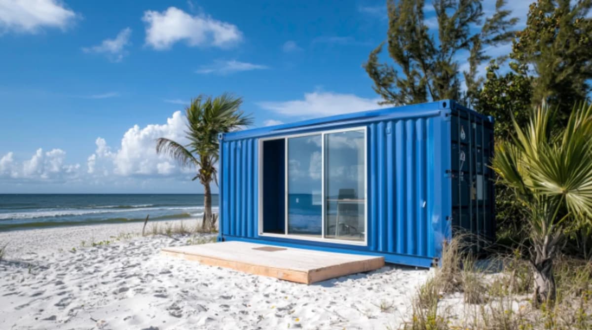 Showing an Office Container in Coastal LA