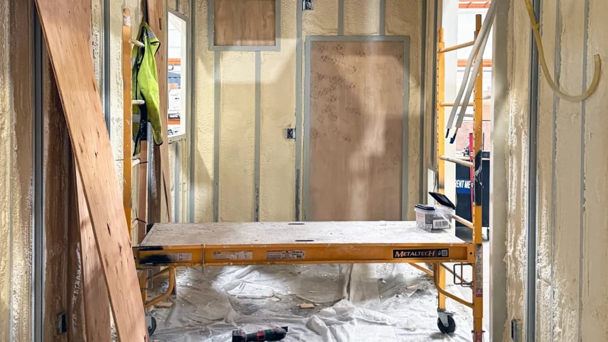 Work inside container image