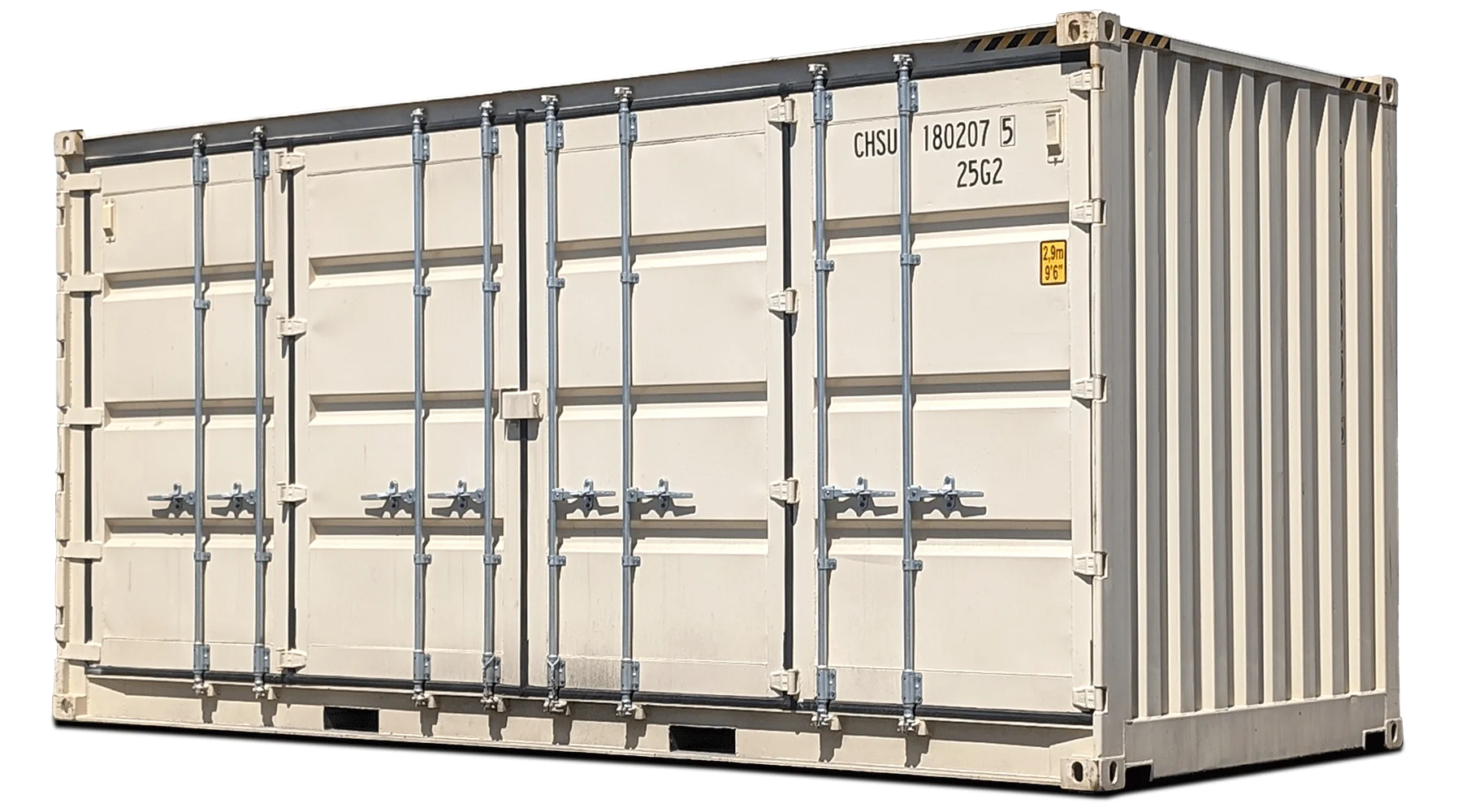 20ft New High Cube Open Side Shipping Container near me | Conexwest