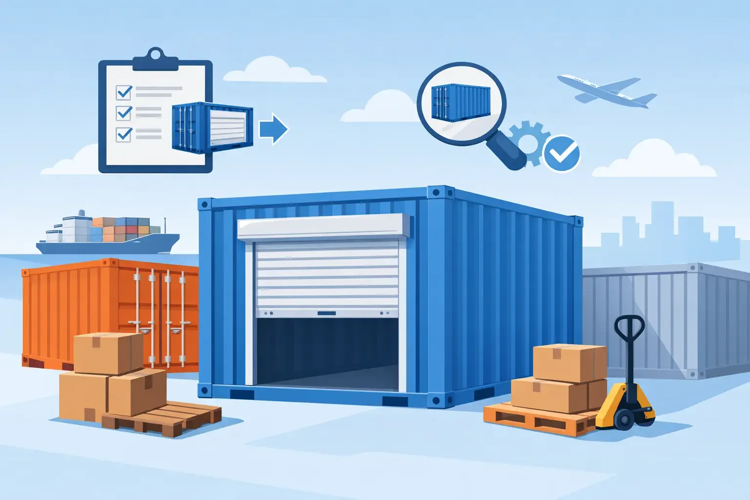 Choosing a Roll Up Door Shipping Container