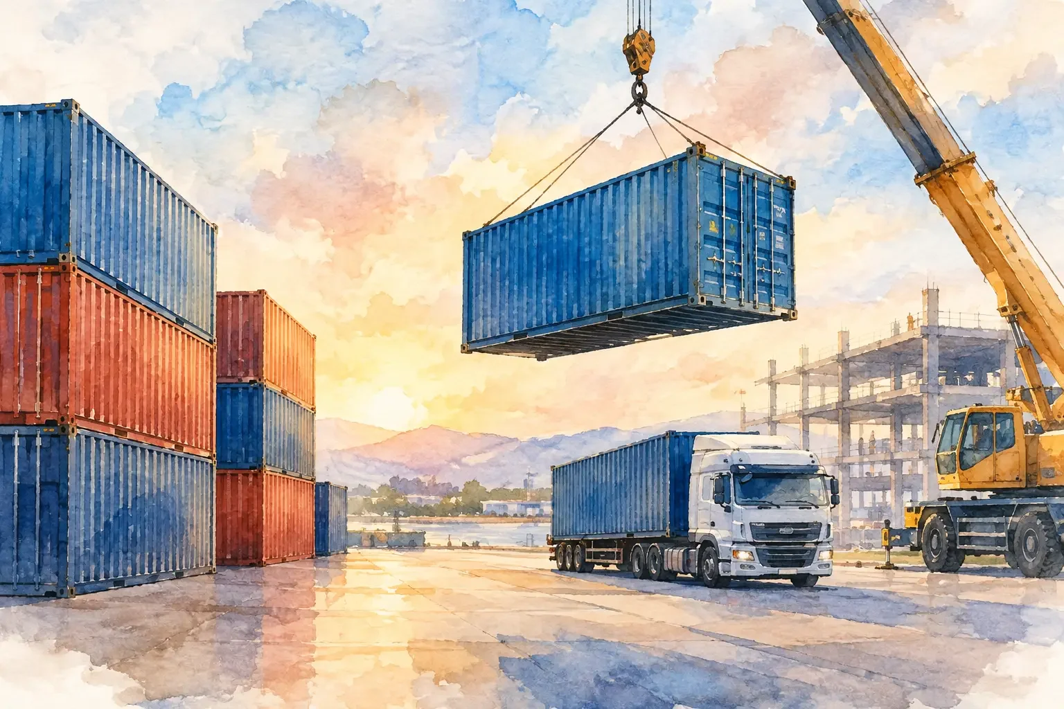 Container Logistics for Reliable Site Operations