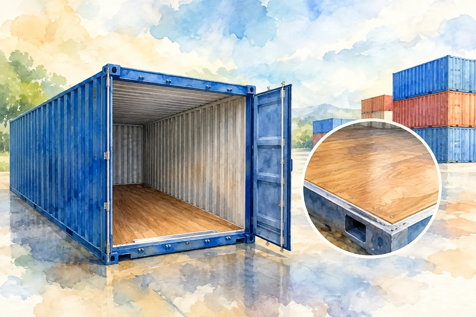 Do Container Floors Contain Chemicals? What to Know