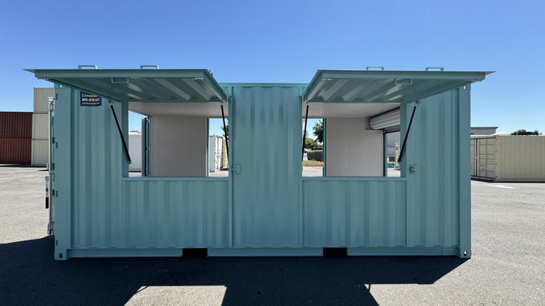 Fisherman's Wharf Visitor Center custom container