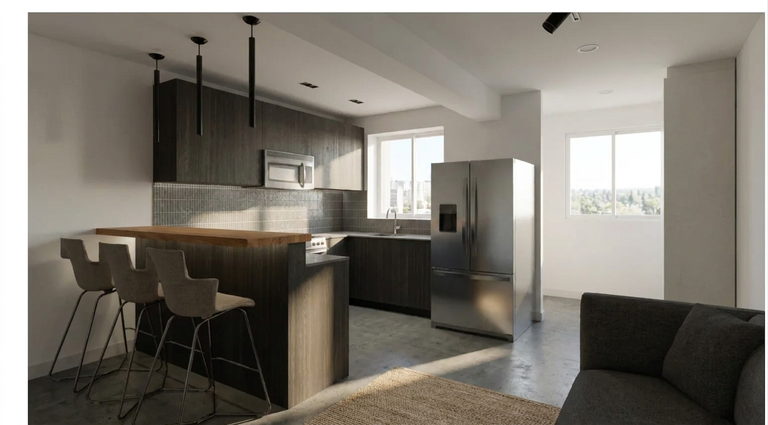 Multi-Story Shipping Container Apartments