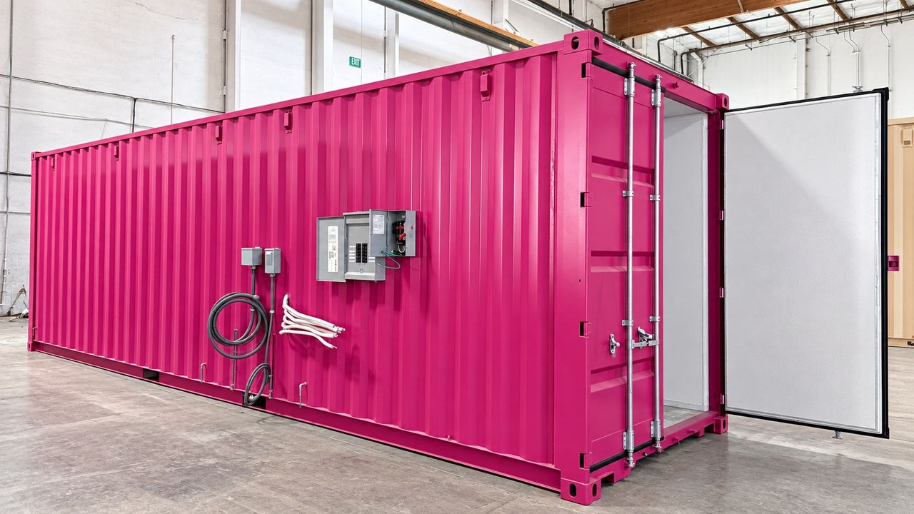 Pulseworks amusement attraction container exterior