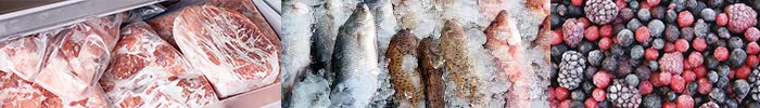 Rapid blast cold storage freezers