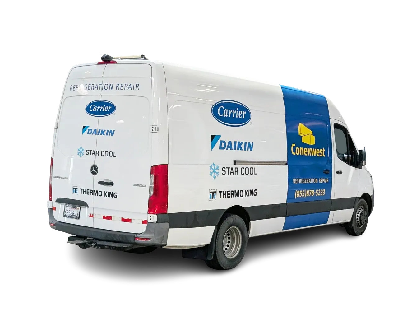 Refrigeration repair van by Conexwest