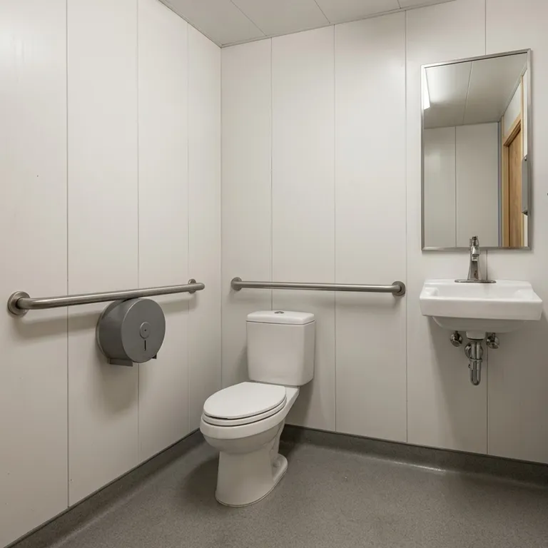 Restroom plumbing