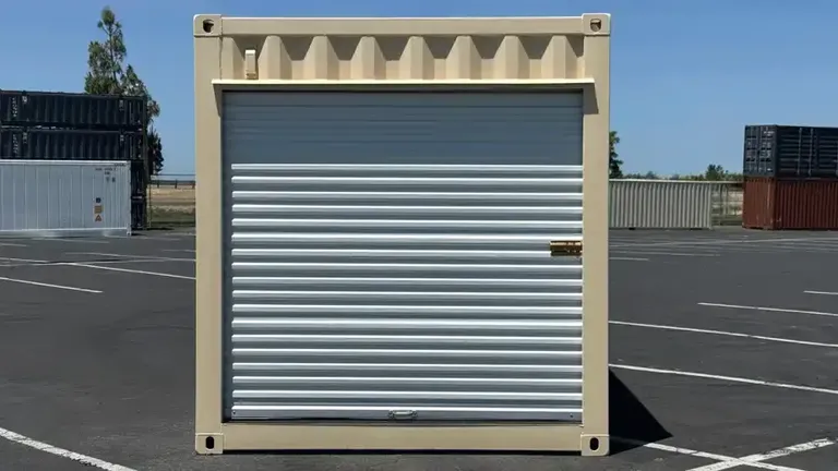 Roll-Up Door Container