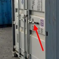 Secure Closing Cargo Doors with Locking Rods