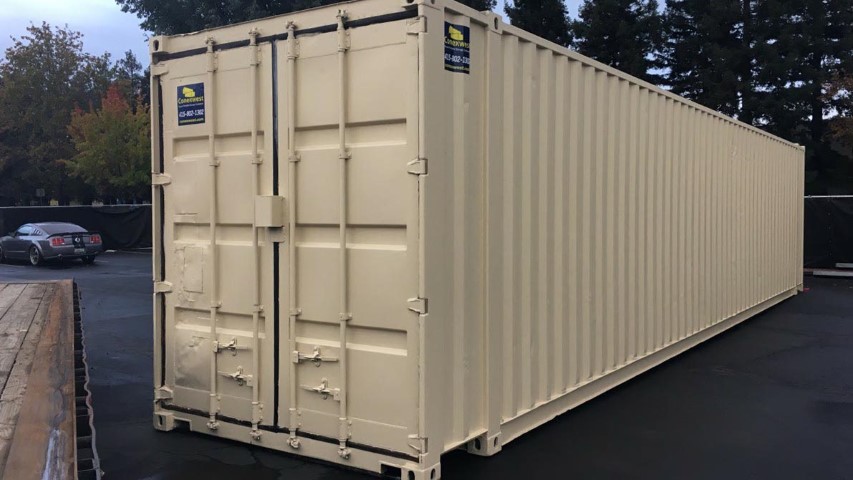 Rent 45ft High Cube (9.5ft) Storage Container