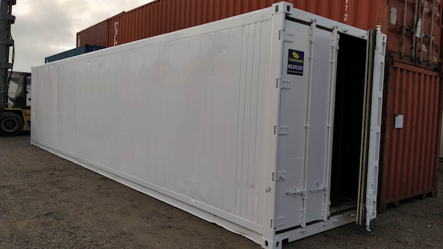 Rent 40ft High Cube (9.5ft) Insulated Storage Container