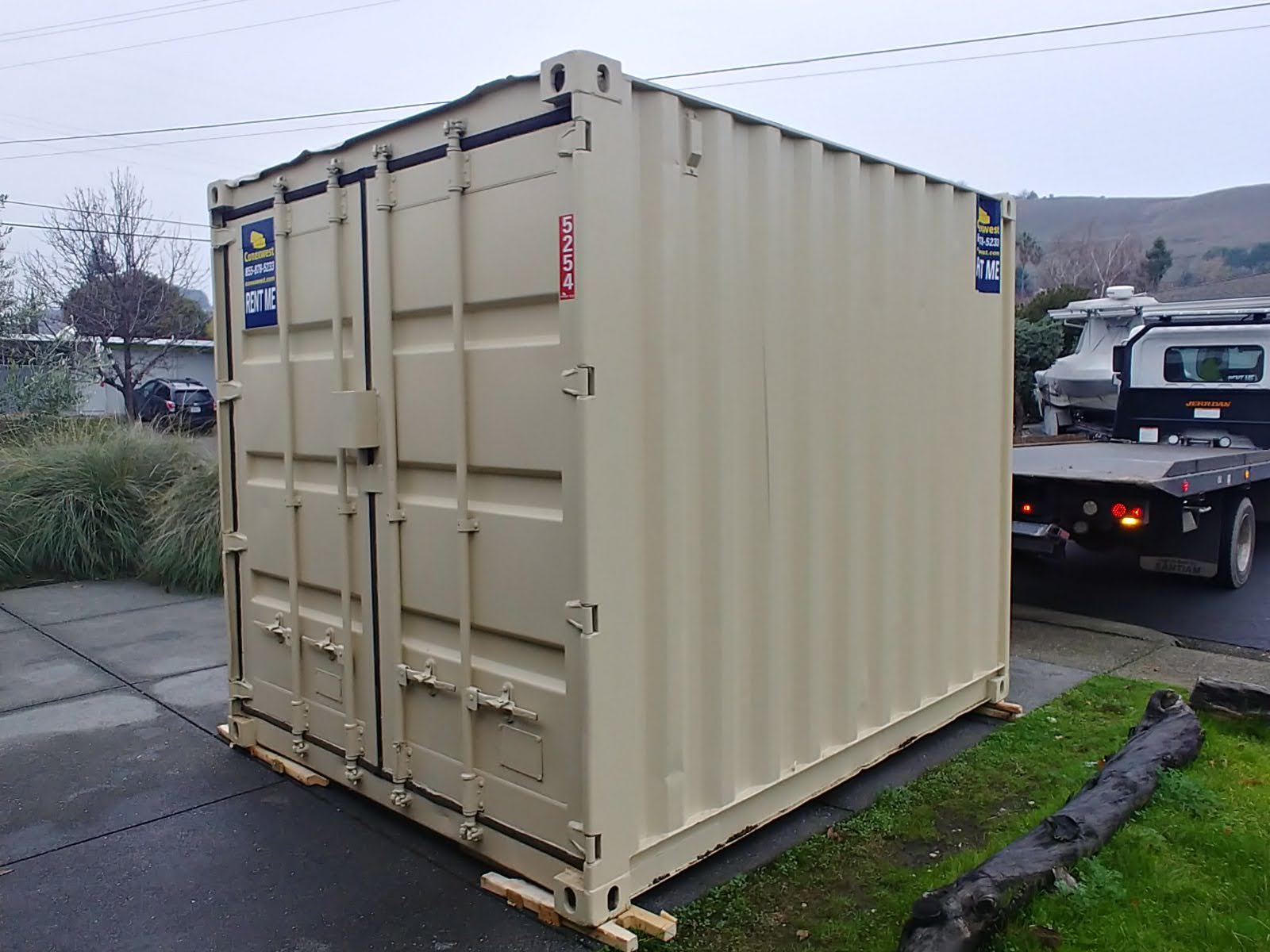 10' Storage Container for Rent - American Trailer Rentals