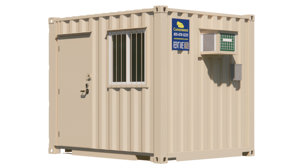 Rent 10ft Ground Level Office Container