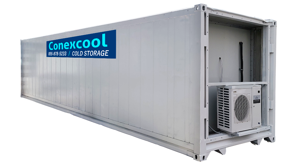 Single-Phase 40ft Temperature Controlled Storage Medium Temp near me |  Conexwest