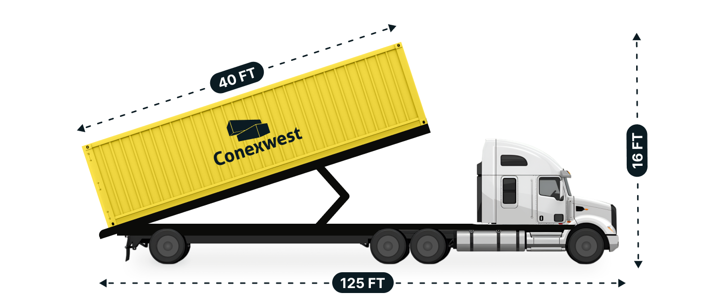 Tilt-bed delivery