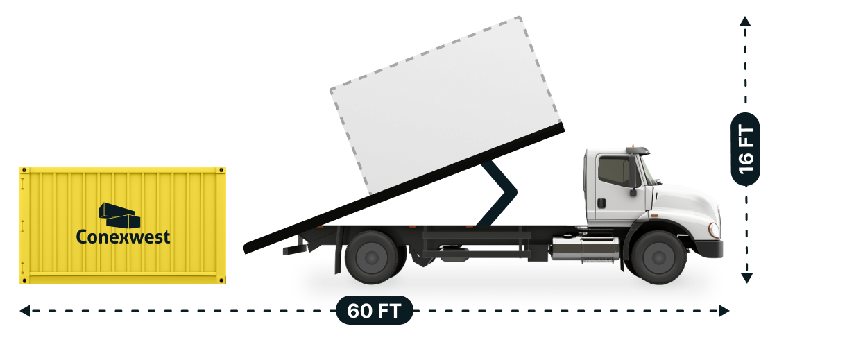 Tilt-bed delivery