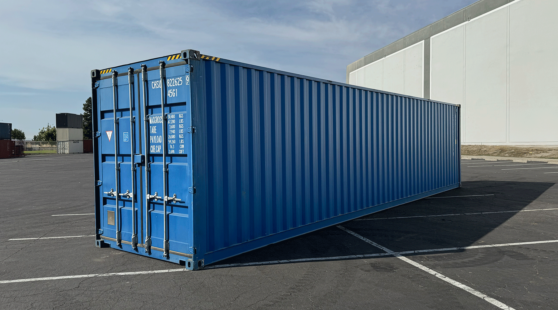 40ft 3-Trip High Cube Shipping Container