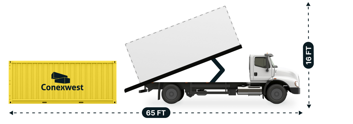Tilt-bed delivery