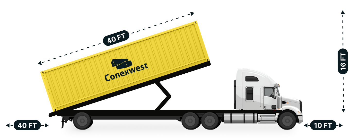 Tilt-bed delivery