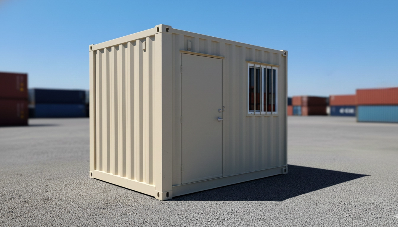10ft Ground Level Office Container for Sale near me | Conexwest