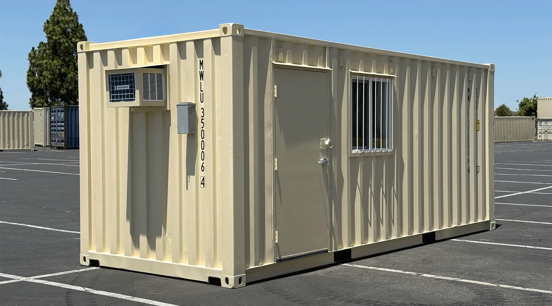 20ft Combo Office Plus Storage Container near me | Conexwest