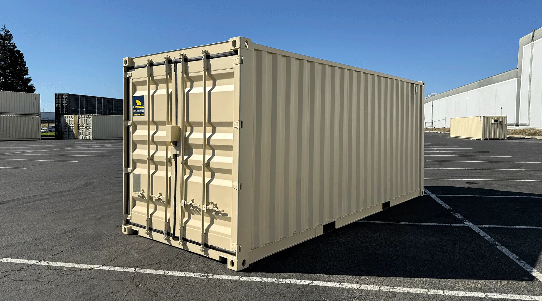 20ft Refurbished Combo Office and Storage Container