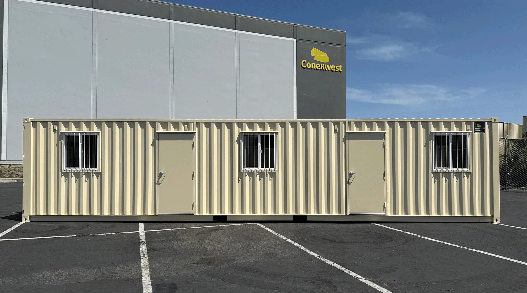 40ft Mobile Office Container near me | Conexwest