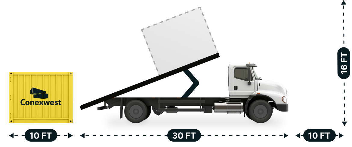 Tilt-bed delivery