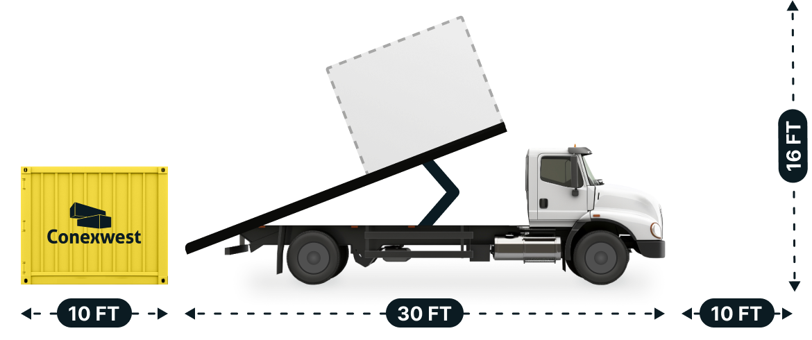 Tilt-bed delivery