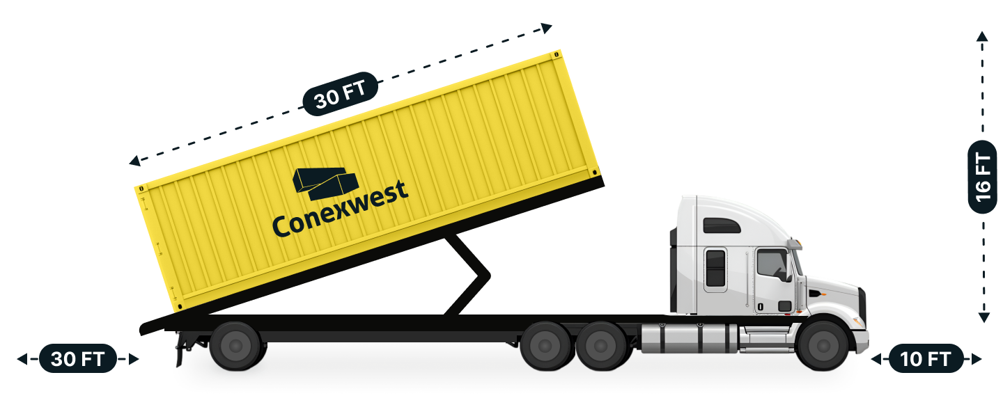 Tilt-bed delivery