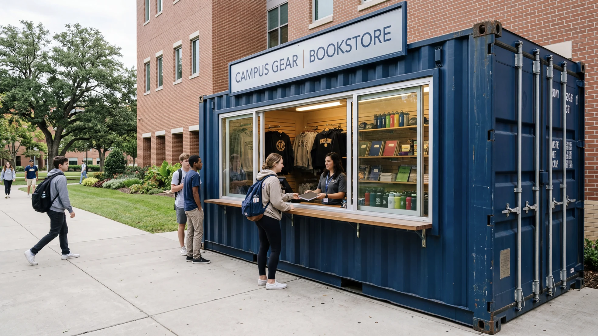 Point of sale containers