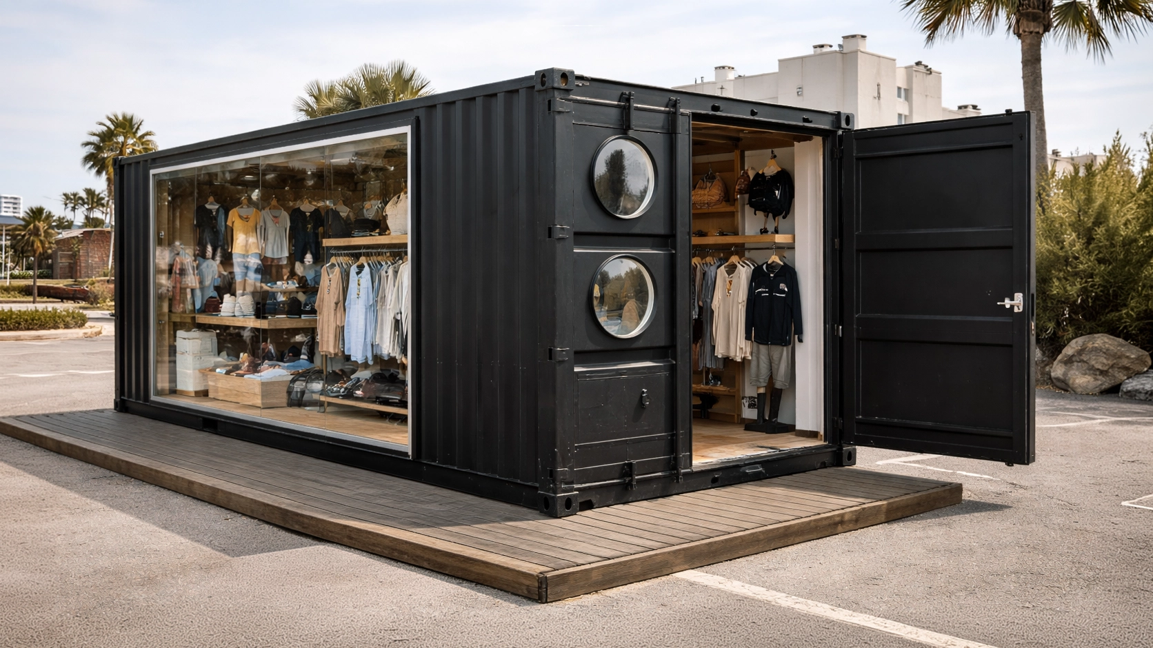 Pop up shops mobile offices image