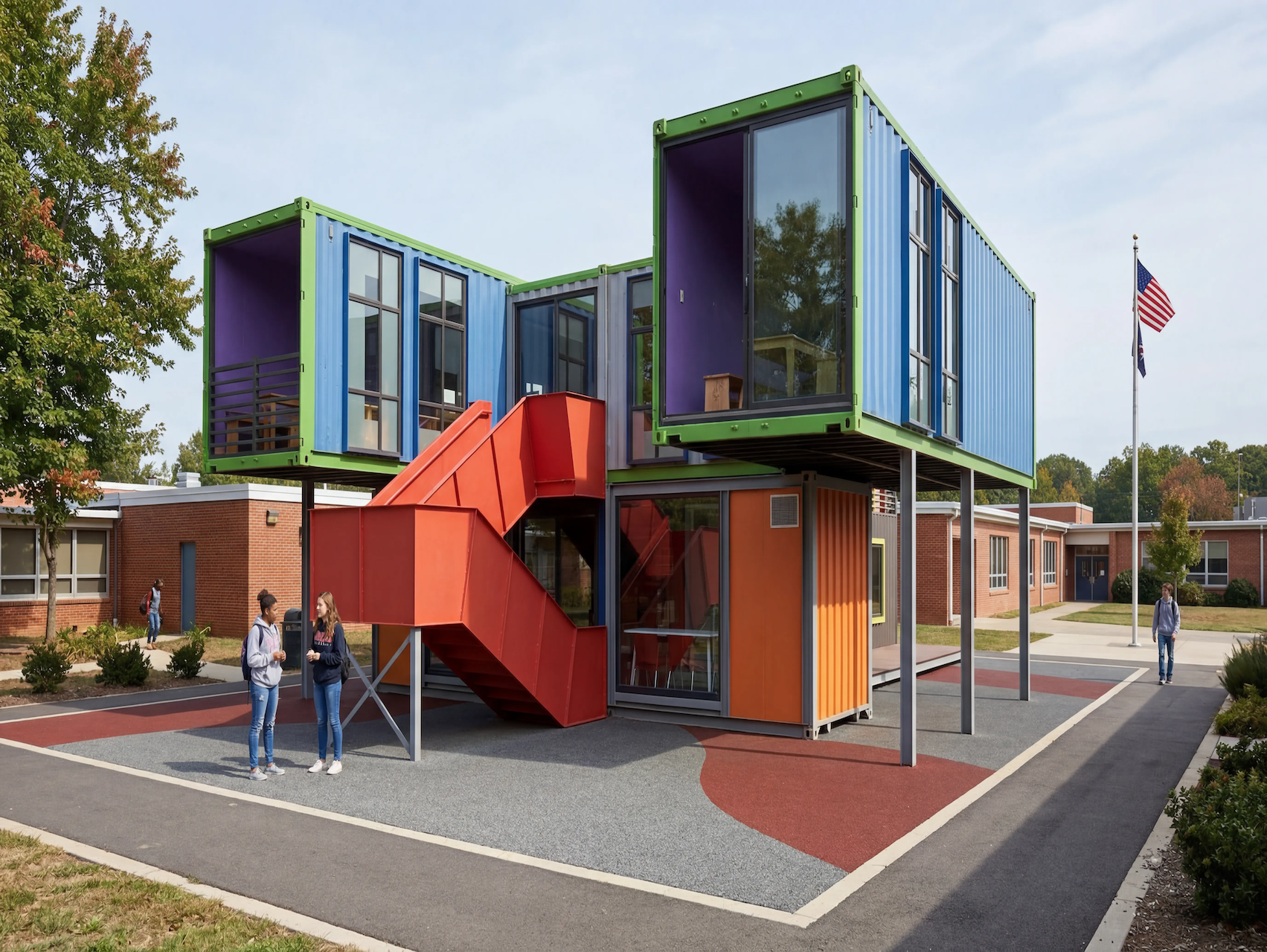 Why schools choose container solutions