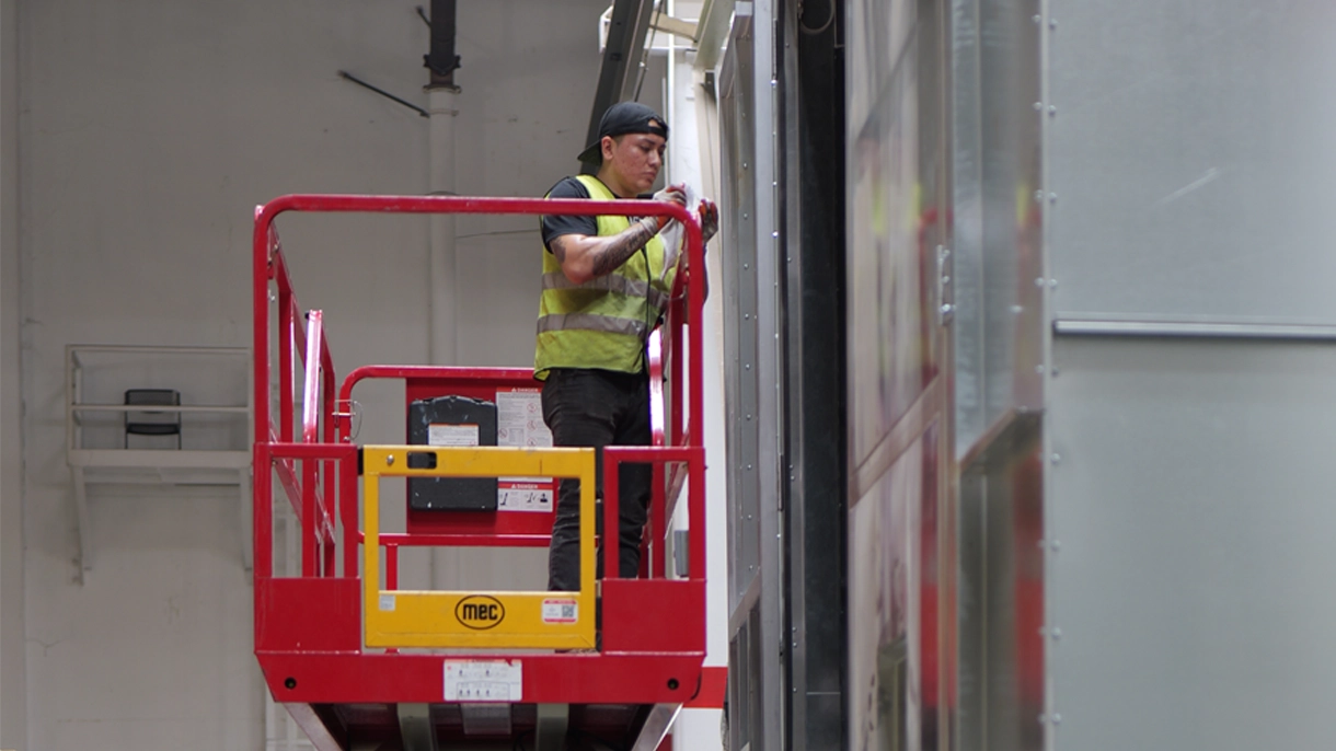 Work inside container image