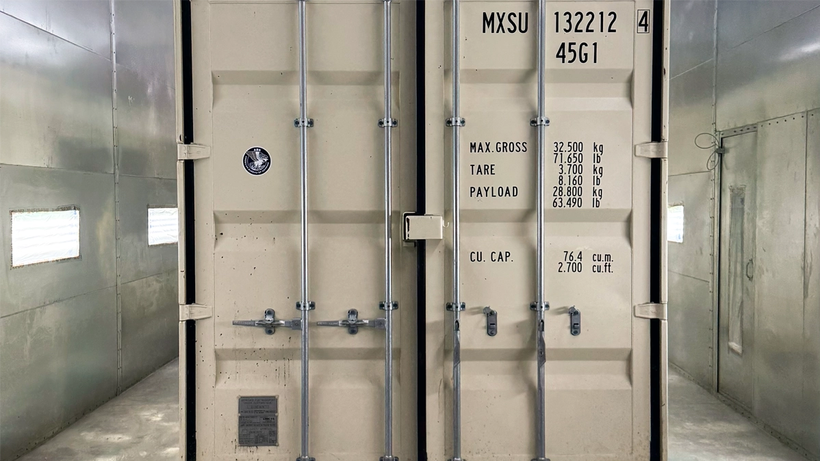Container side roll-up door image