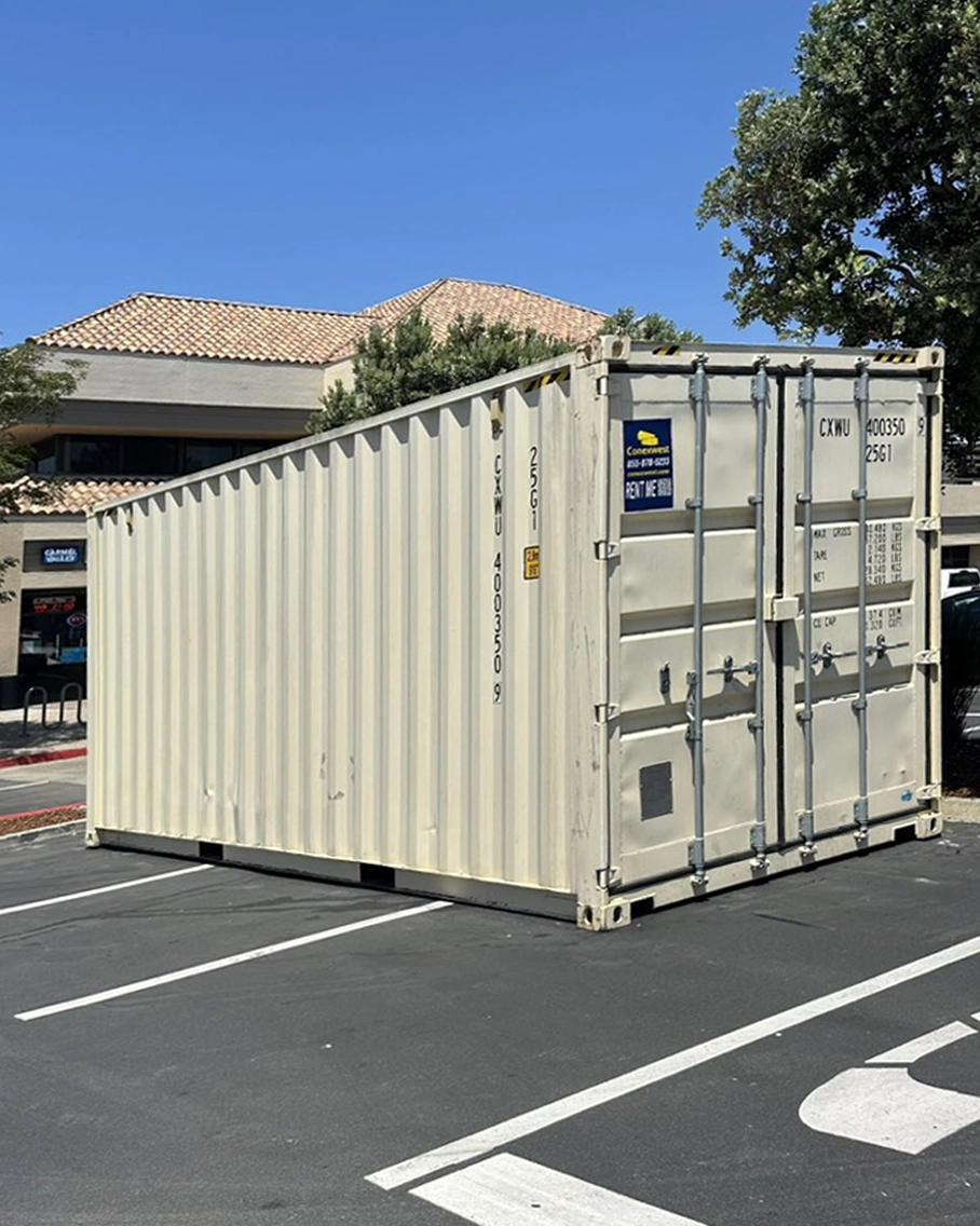 Container on a parking image