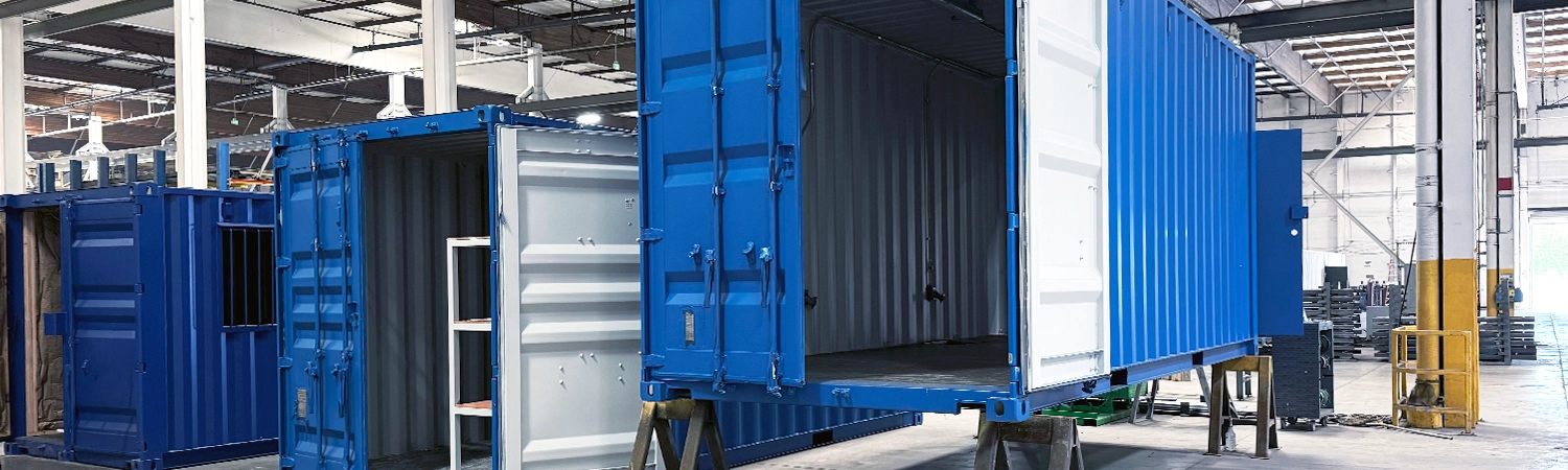 Conexwest yard and containers