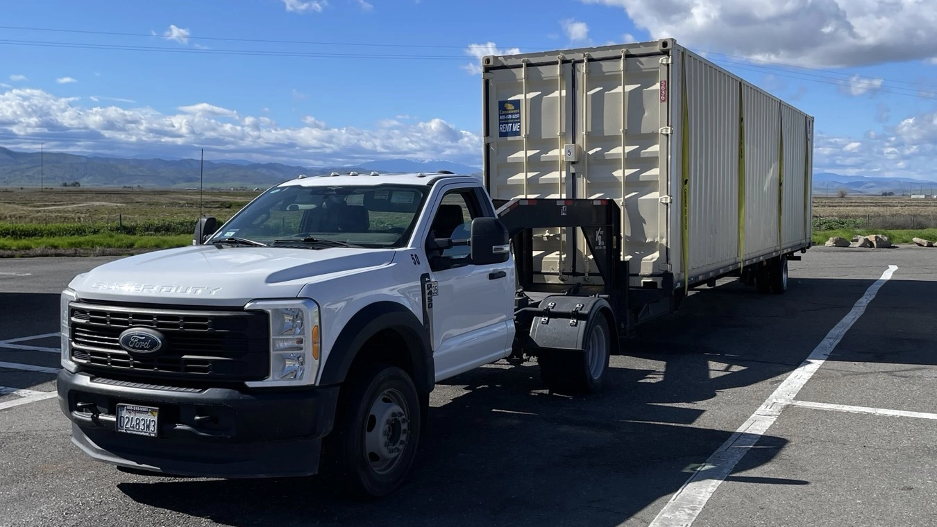 Container delivery in Reno
