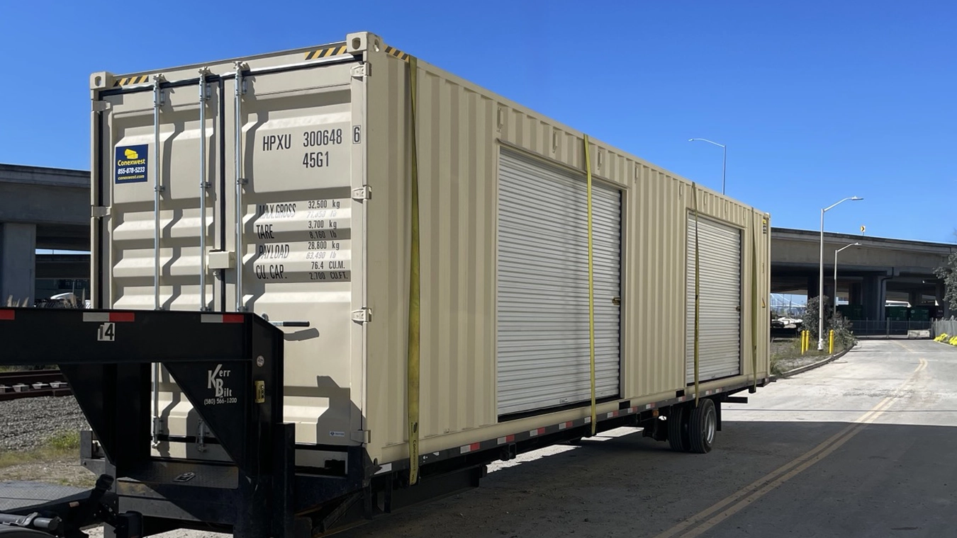 Container delivery in Salt Lake City
