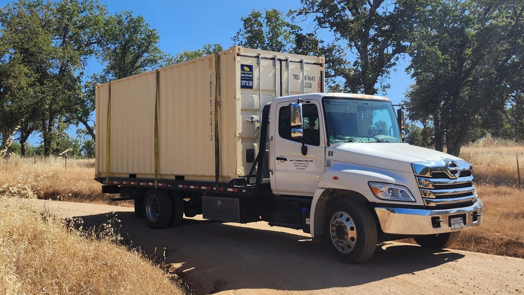 Container Delivery in West Sacramento