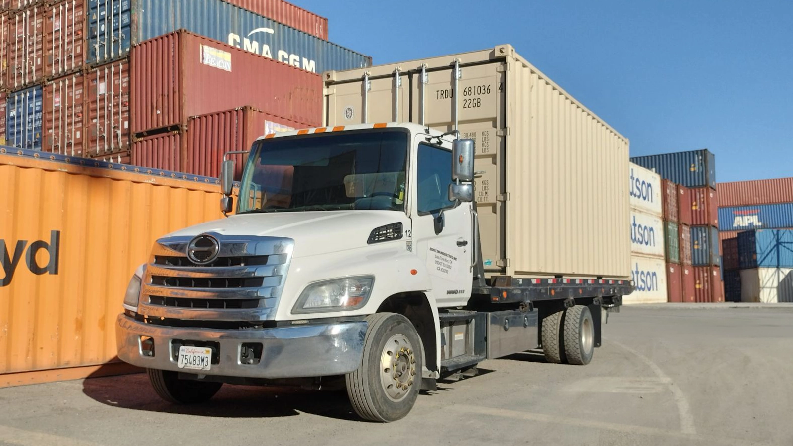 Container delivery in Denver