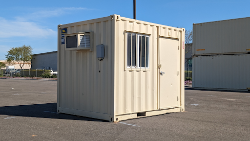 10ft Ground Level Office Container