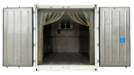 20ft Single Phase Refrigerated Container Interior View